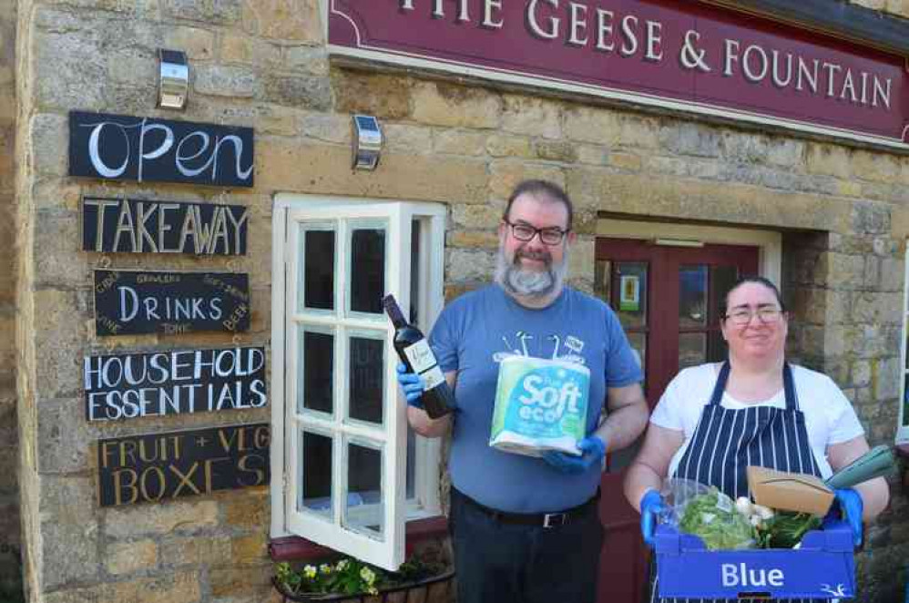 The Geese and Fountain at Croxton Kerrial is taking part.