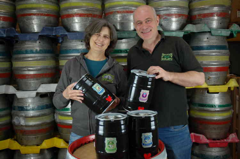 Sara Barton and Sean McArdle of Brewsters