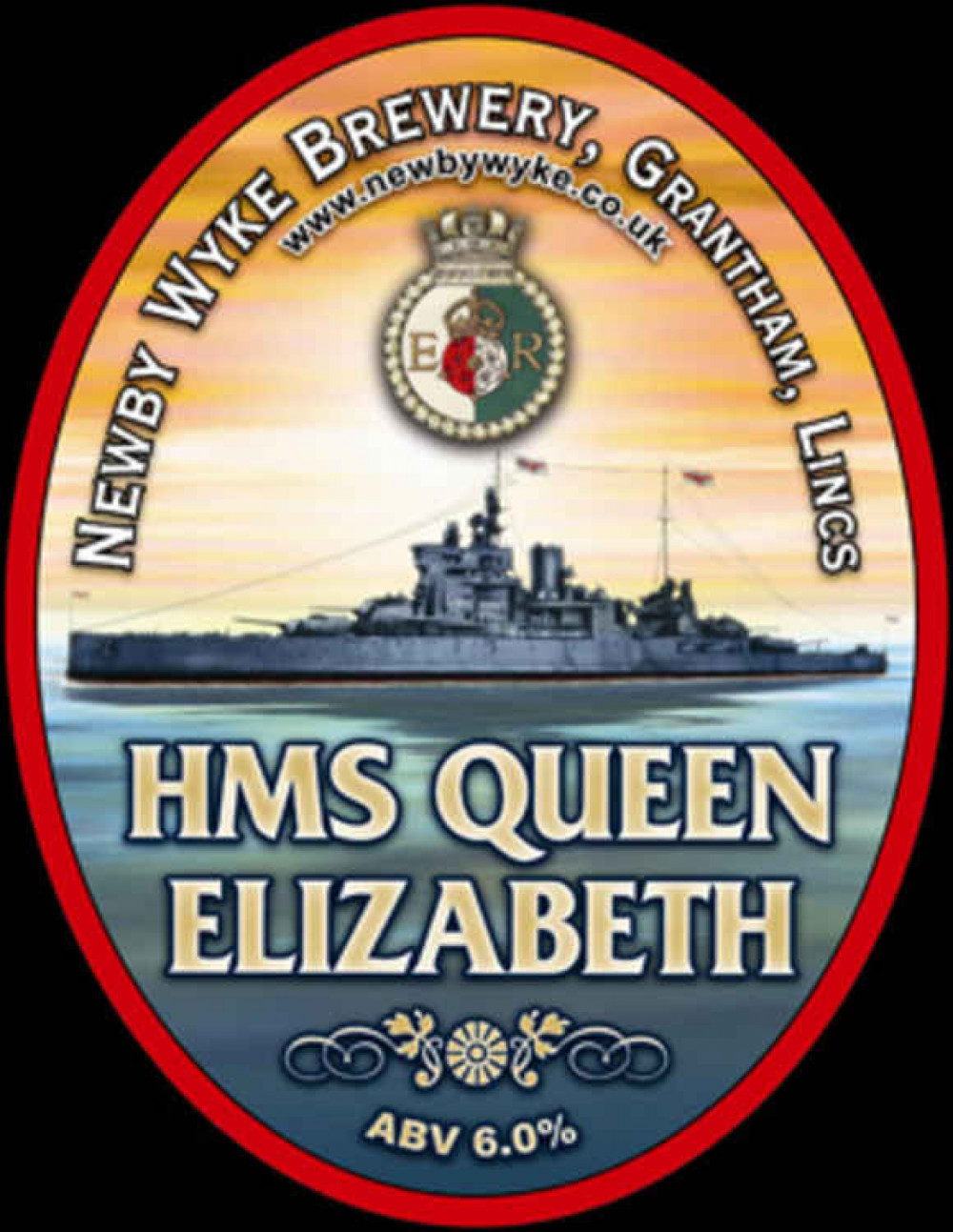 Newby Wyke's Queen Elizabeth golden ale.