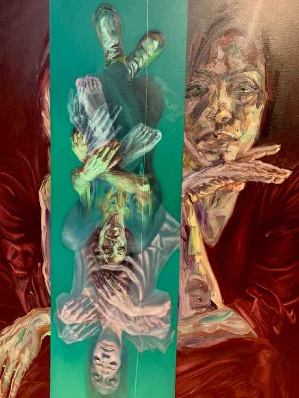 Shamma's exhibition, Modern Slavery, can be viewed until October 23rd Shamma's exhibition, Modern Slavery, can be viewed until October 23rd