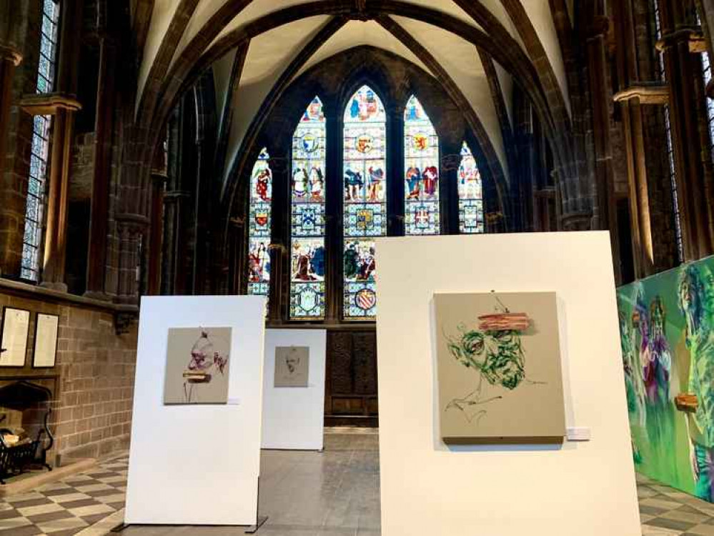 Shamma's exhibition, Modern Slavery, can be viewed until October 23rd Shamma's exhibition, Modern Slavery, can be viewed until October 23rd