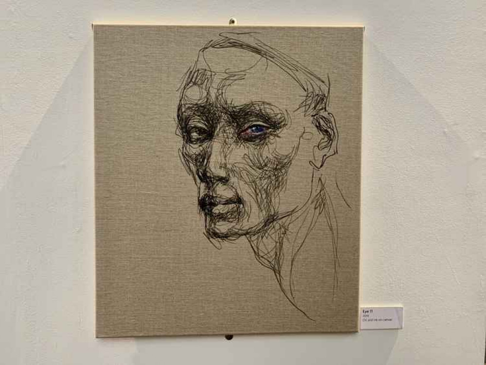 Shamma's exhibition, Modern Slavery, can be viewed until October 23rd Shamma's exhibition, Modern Slavery, can be viewed until October 23rd