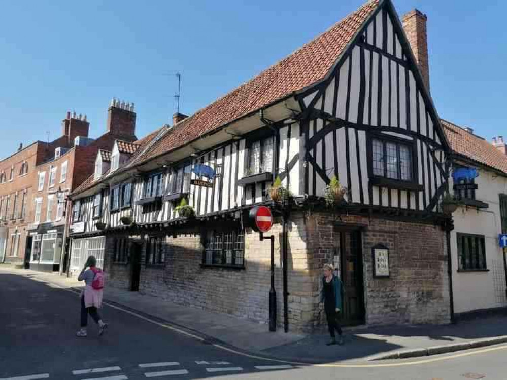 The Blue Pig in Grantham The Blue Pig in Grantham