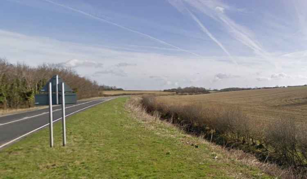 The A52 near Haceby: Picture courtesy of Google streetmaps