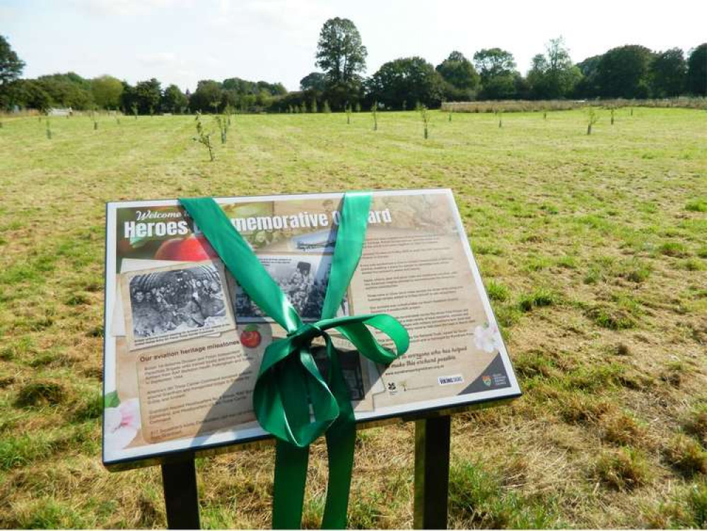 Orchard information board