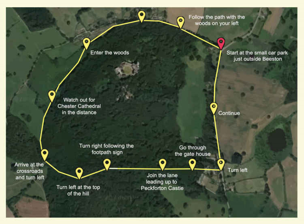 A map of your route A map of your route