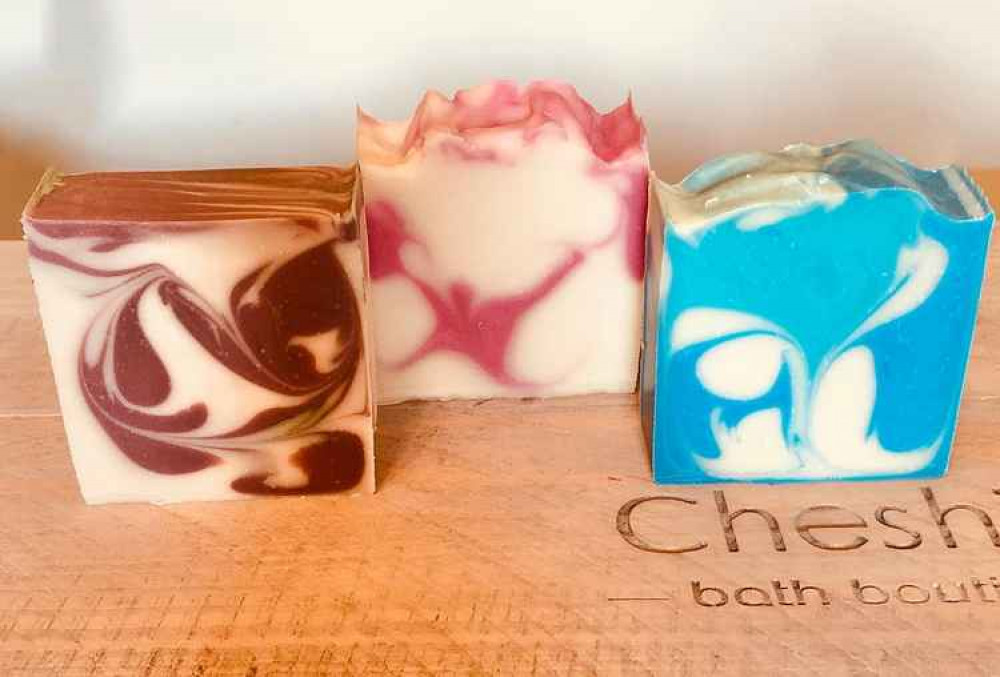 Janine's soaps are all handmade Janine's soaps are all handmade