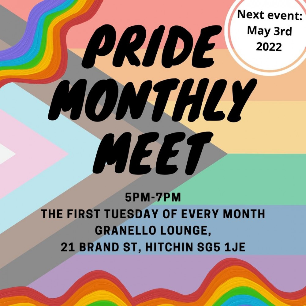 North Herts Pride - Pride Monthly Meet North Herts Pride - Pride Monthly Meet