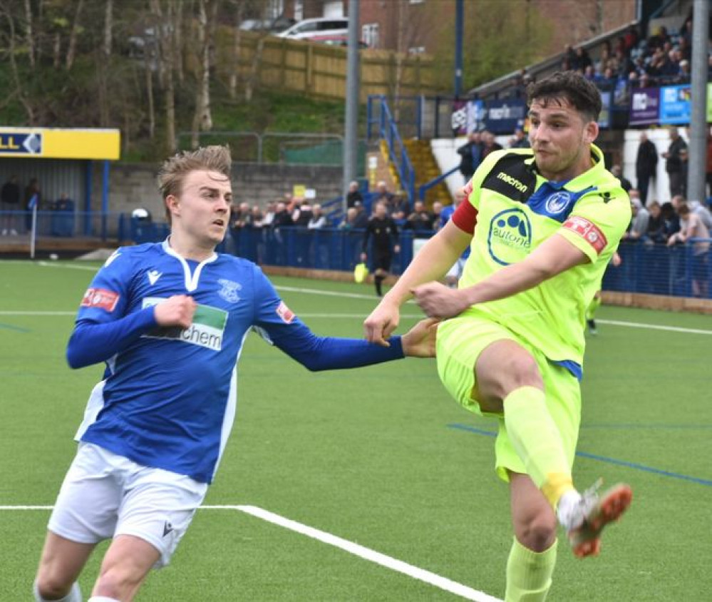 It was Derby Day at Harrison Park on Easter Monday where Leek Town took on local Staffordshire rivals Kidsgrove Athletic