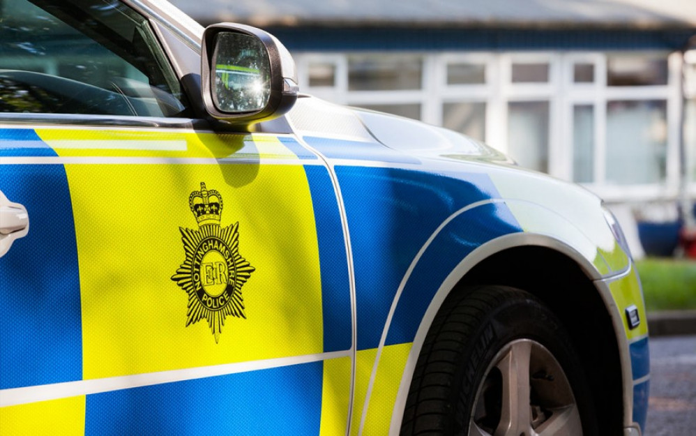 Five shotguns were found in a caravan after it was pulled over by police on the M1 motorway. Photo courtesy of Nottinghamshire Police.