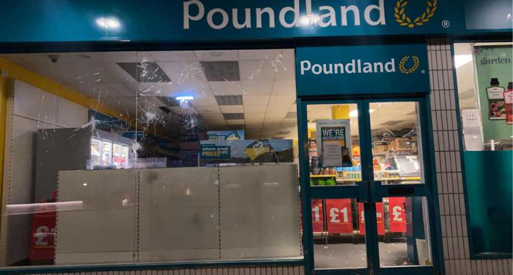 Poundland in Coalville. Photo: Leo O'Dell 