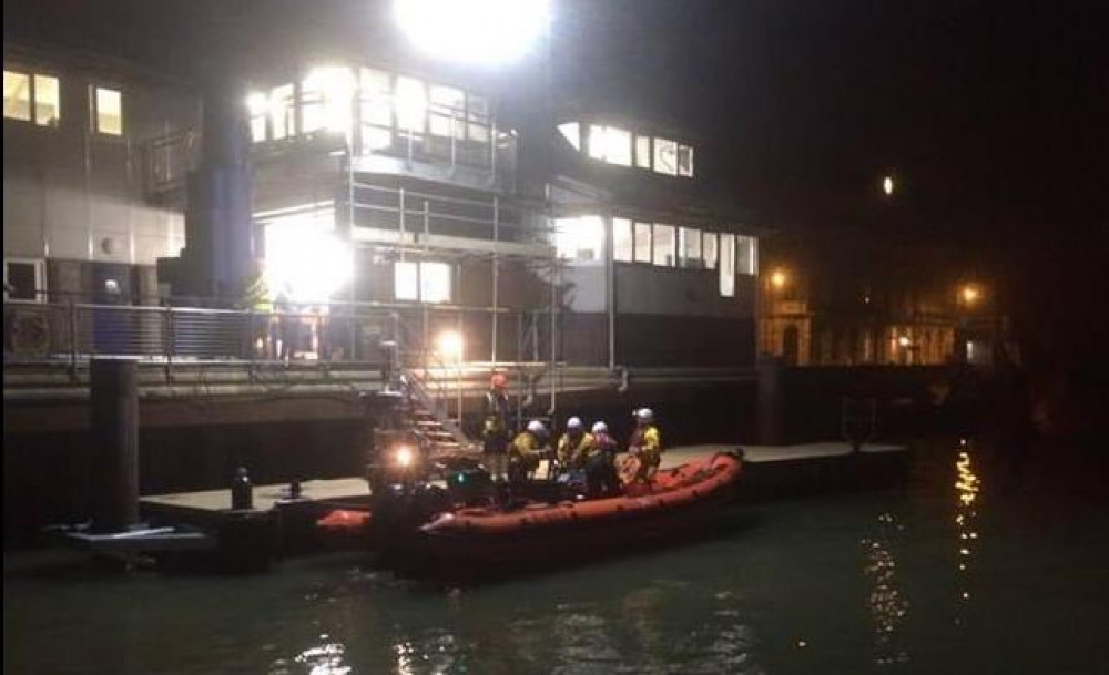 RNLI Harwich Atlantic crew launches