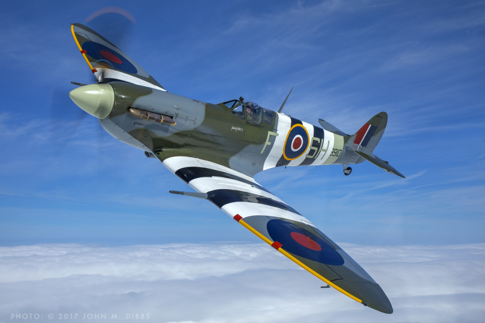 Two Supermarine Spitfires of the Battle of Britain Memorial Flight will take part