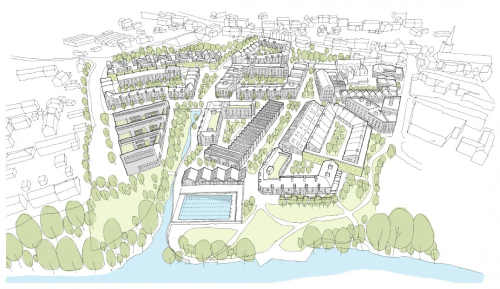 Of The Mayday Saxonvale Scheme For The Saxonvale Site In Frome. CREDIT: Mayday Saxonvale. Free to use for all BBC wire partners.   Artist\'S Impression Of The Mayday Saxonvale Scheme In Frome, Looking North Mayday Saxonvale 021121 Artist\'S Impression Of The Mayday Saxonvale Scheme In Frome, Looking North. CREDIT: Mayday Saxonvale. Free to use for all BBC wire partners.   Artist\'S Impression Of The New Lido Within The Mayday Saxonvale Scheme Mayday Saxonvale 270521 Artist\'s Impression Of The New Lido Within The Mayday Saxonvale Scheme. CREDIT: Mayday Saxonvale. Free to use for all BBC wire partners.   Artist\'S Impression Of The Mayday Saxonvale Scheme, Looking South From The Public Spring Towards The Hill Village Section Mayday Saxonvale 270521 Artist\'s Impression Of The Mayday Saxonvale Scheme, Looking South From The Public Spring Towards The Hill Village Section. CREDIT: Mayday Saxonvale. Free to use for all BBC wire partners.   Artist\'S Impression Of The Mayday Saxonvale Scheme (2) Mayday Saxonvale 120521 Artist\'S Impression Of The Mayday Saxonvale Scheme. CREDIT: Mayday Saxonvale. Free to use for all BBC wire partners.   Mayday Saxonvale\'S Masterplan For The Saxonvale Site In Frome (3) Mayday Saxonvale 120521 Mayday Saxonvale\'S Masterplan For The Saxonvale Site In Frome. CREDIT: Mayday Saxonvale. Free  Masterplan For The Saxonvale Site In Frome  CREDIT: Mayday Saxonvale. Free to use for all BBC wire partners.  