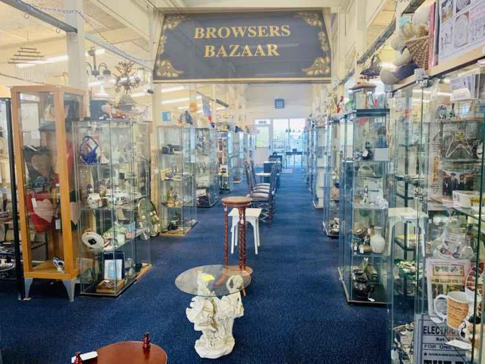 Browsers Bazaar has 1000s of novelty, collectable and antique items on offer Browsers Bazaar has 1000s of novelty, collectable and antique items on offer