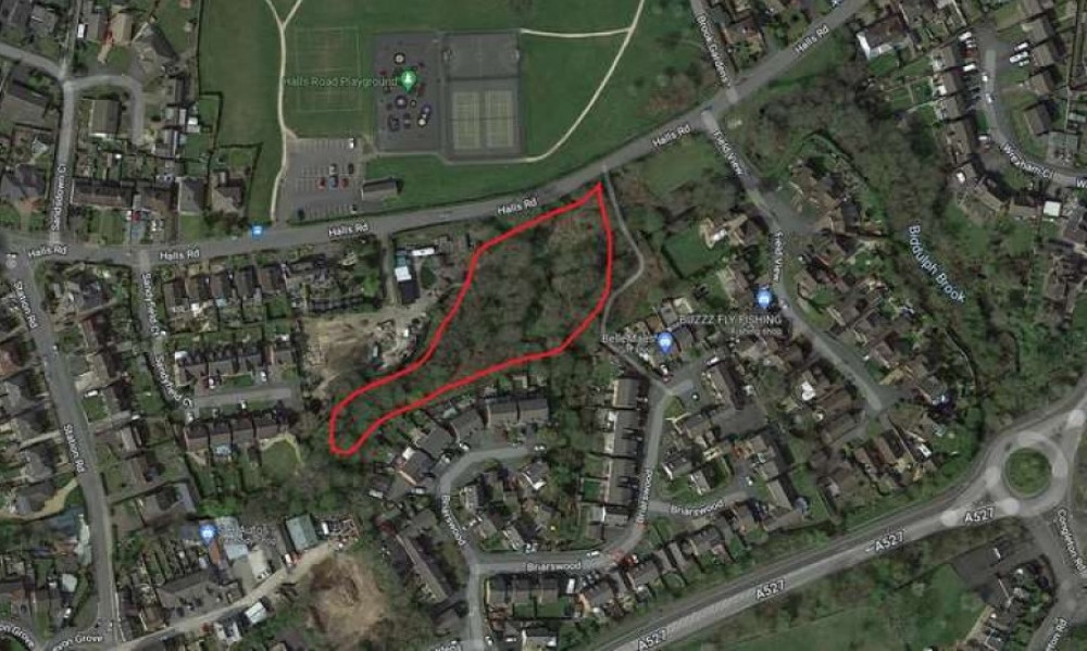 The money would be used to improve green space in this area of Biddulph. Image credit: Google