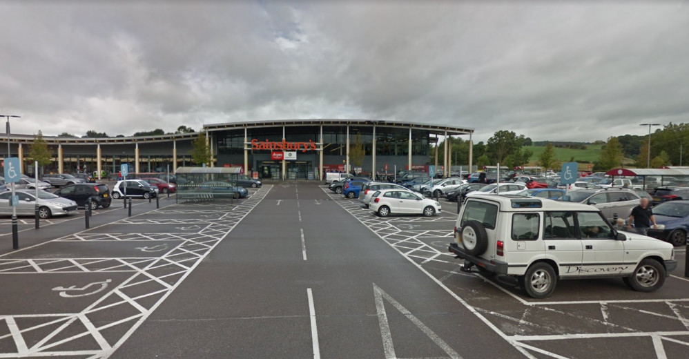 The café in Leek's branch of Sainsbury's has remained open.