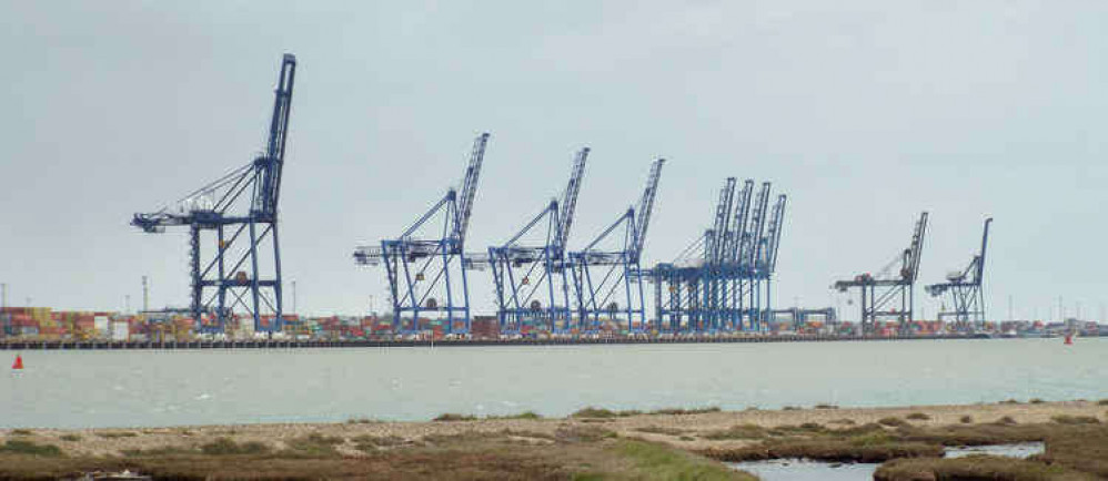 Felixstowe docks