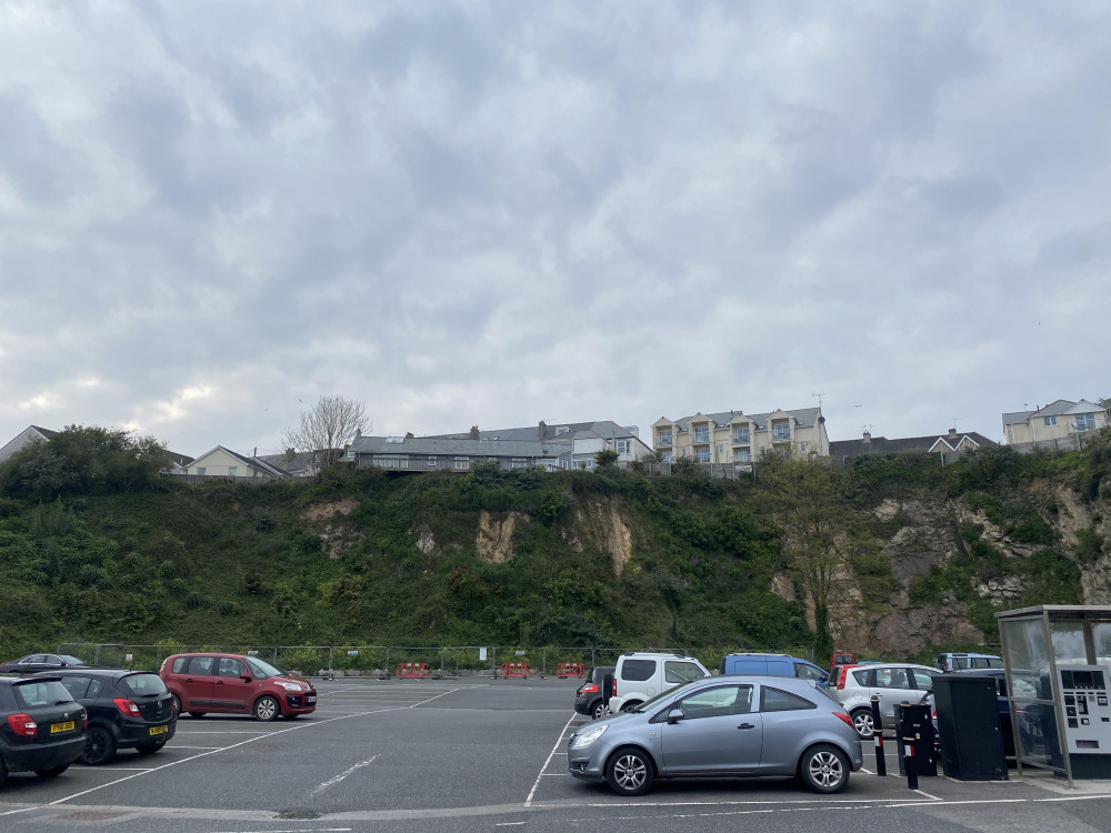 Town Quarry car park, Falmouth.