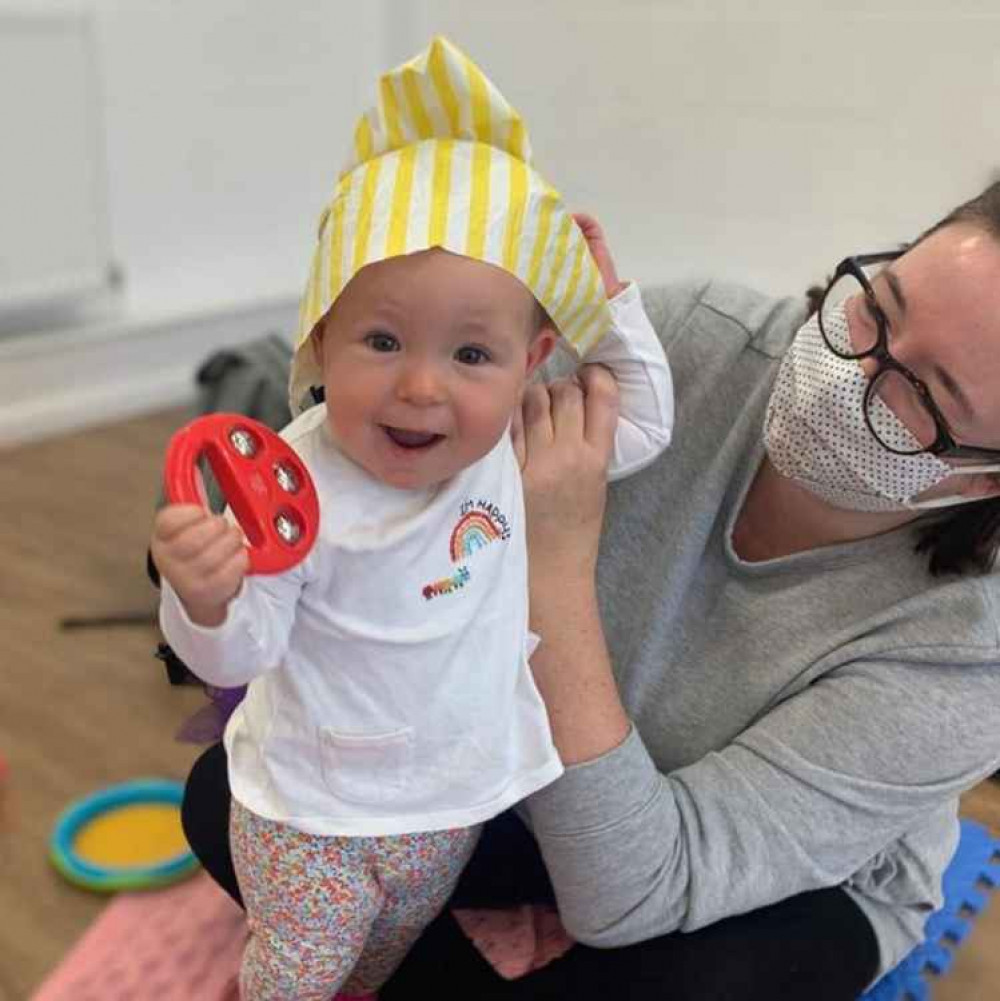 Rhythm Time music sessions aid your baby's motor and speech development, as well as their balance and concentration