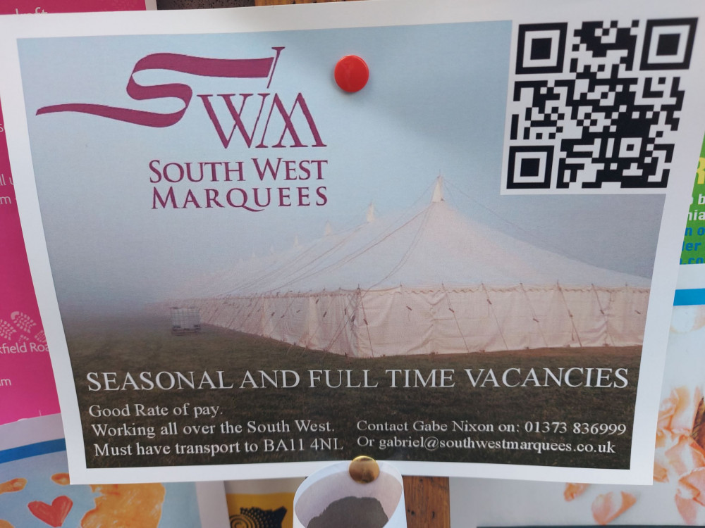 Working for South West Marquees