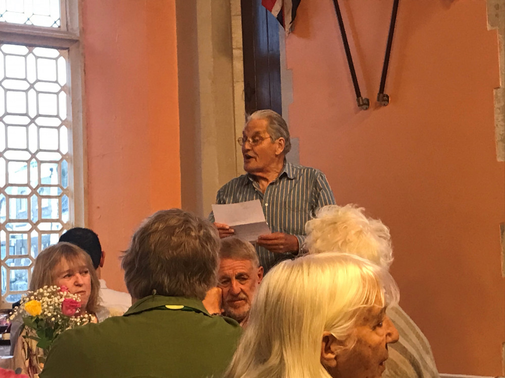 Town crier Alistair Chisholm 