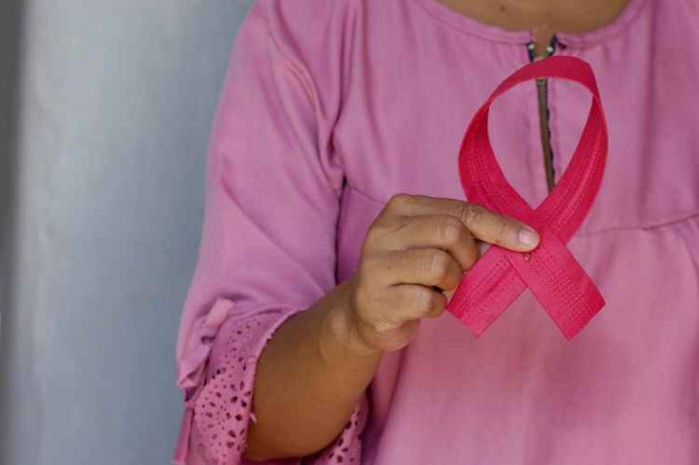 Today, Helsby Tesco staff will be wearing pink in support of breast cancer awareness month Today, Helsby Tesco staff will be wearing pink in support of breast cancer awareness month