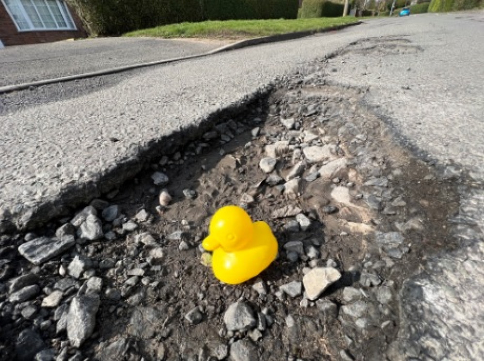 Staffordshire County Council has invested an extra £15.5m to fix roads this year.