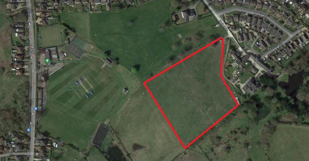 The stables were approved for this land in Biddulph.