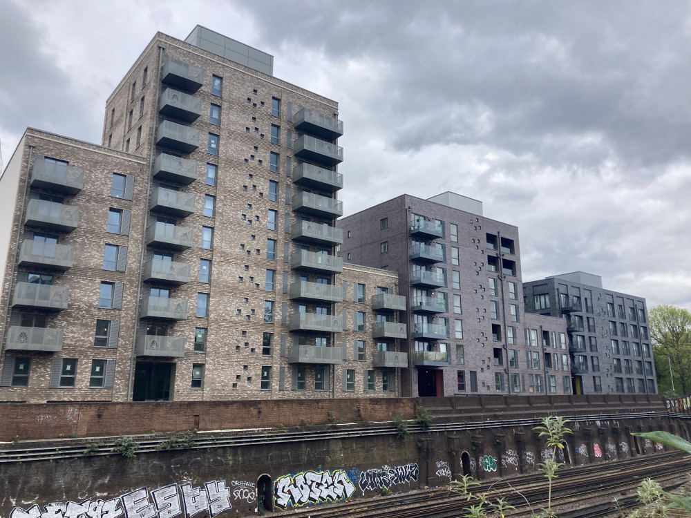 The new Burridge Gardens housing development which is being built next to Clapham Junction  The new Burridge Gardens housing development which is being built next to Clapham Junction (Credit: Local Democracy Reporting Service)