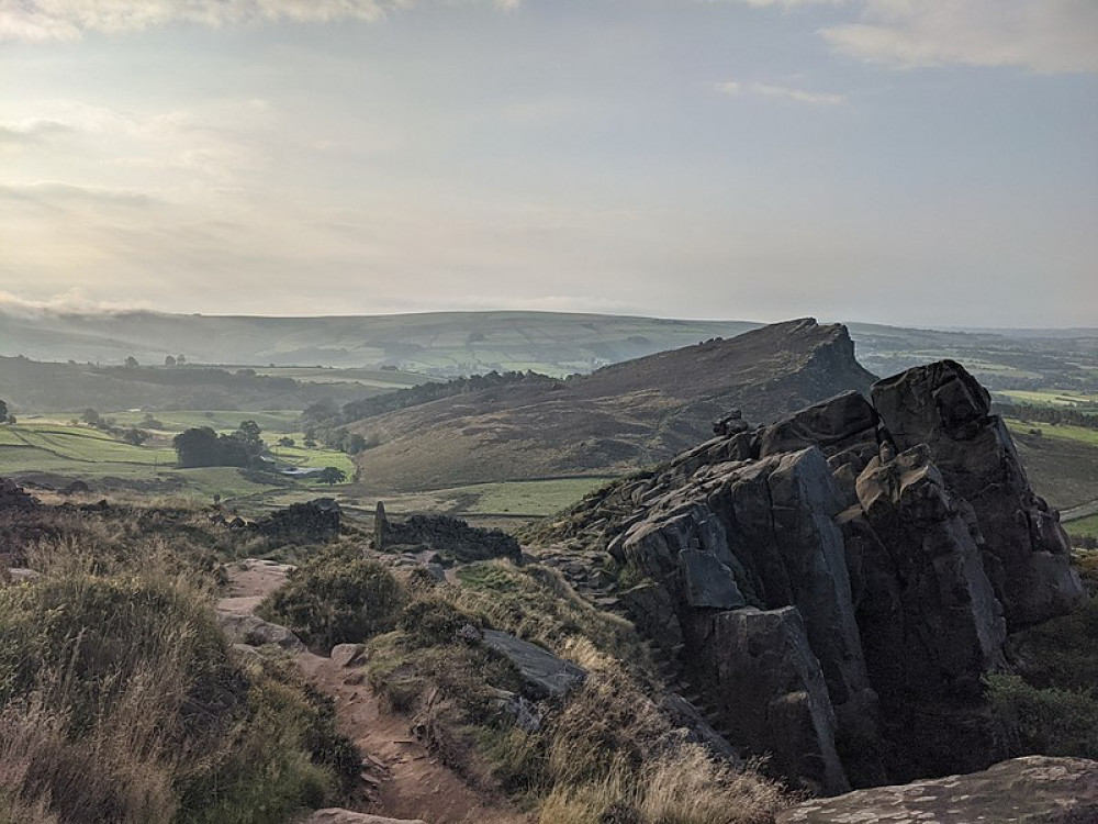 The town ranked highly for natural beauty - maybe because of areas like the Roaches!