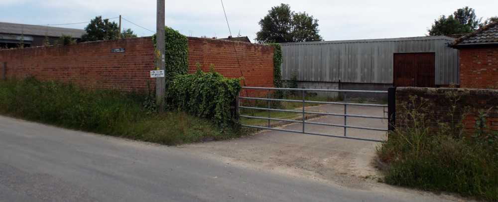 Erwarton Hall farm yard entrance