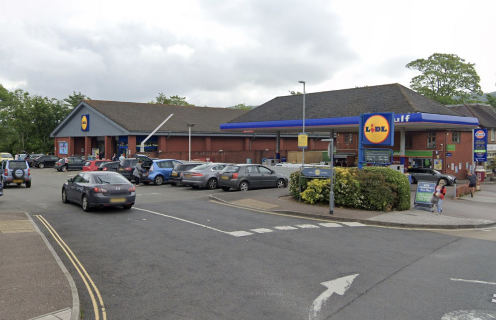 Lidl store on Woolbrook Road, Sidmouth (Google Maps)