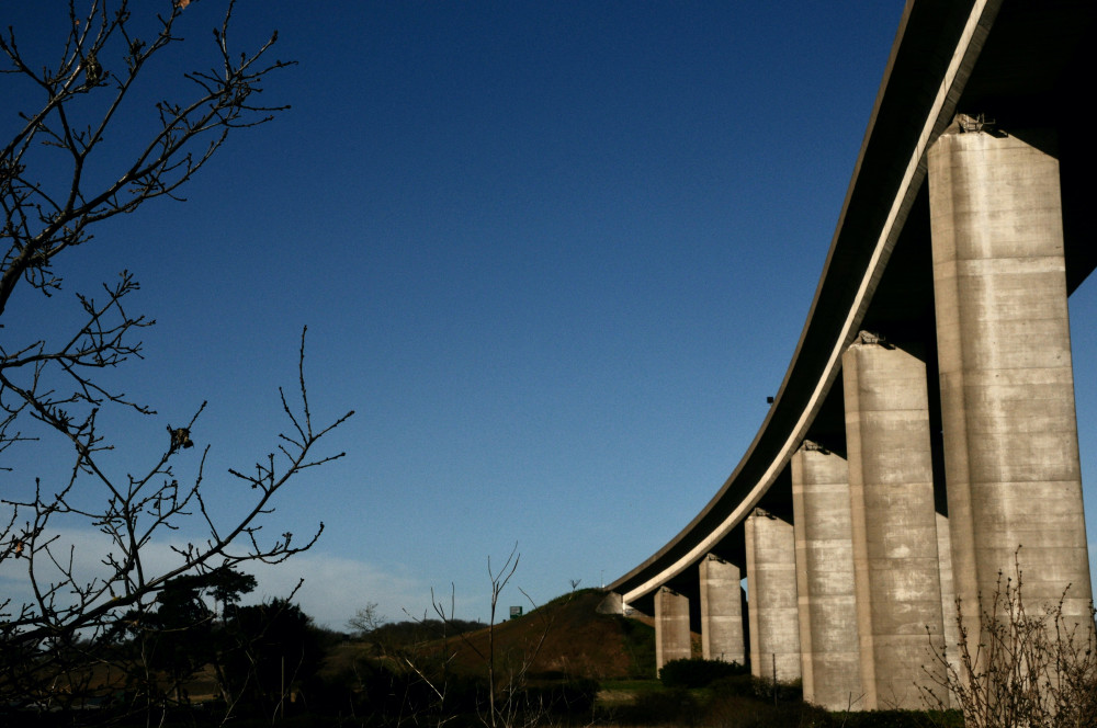 Orwell Bridge from the Strand