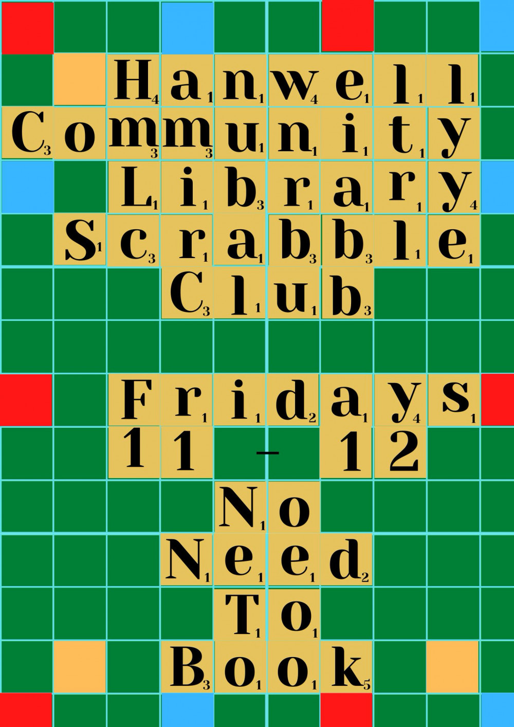 Scrabble Club in Hanwell