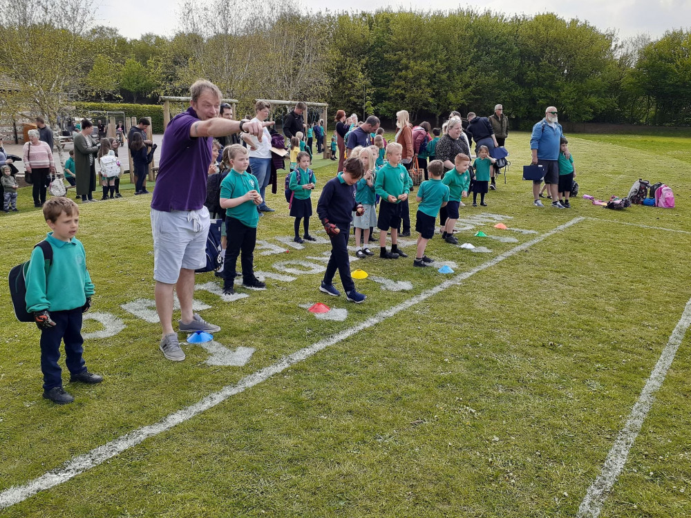 The Prince of Wales School's Dorset Knob throwing event