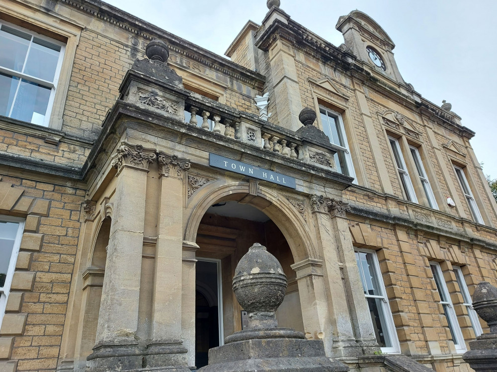 Frome Town Hall will be open for voting 