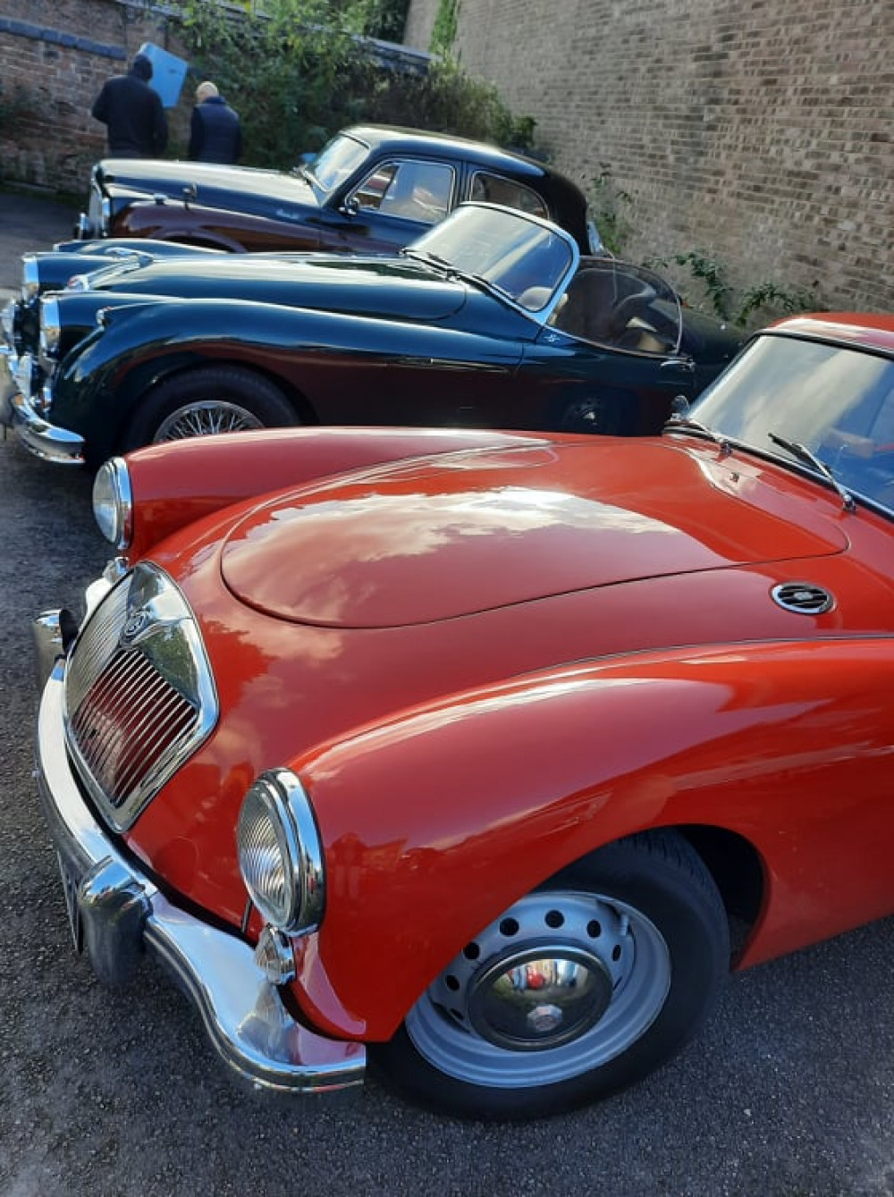 A trio of Triumphs at a previous Mill Street meet up