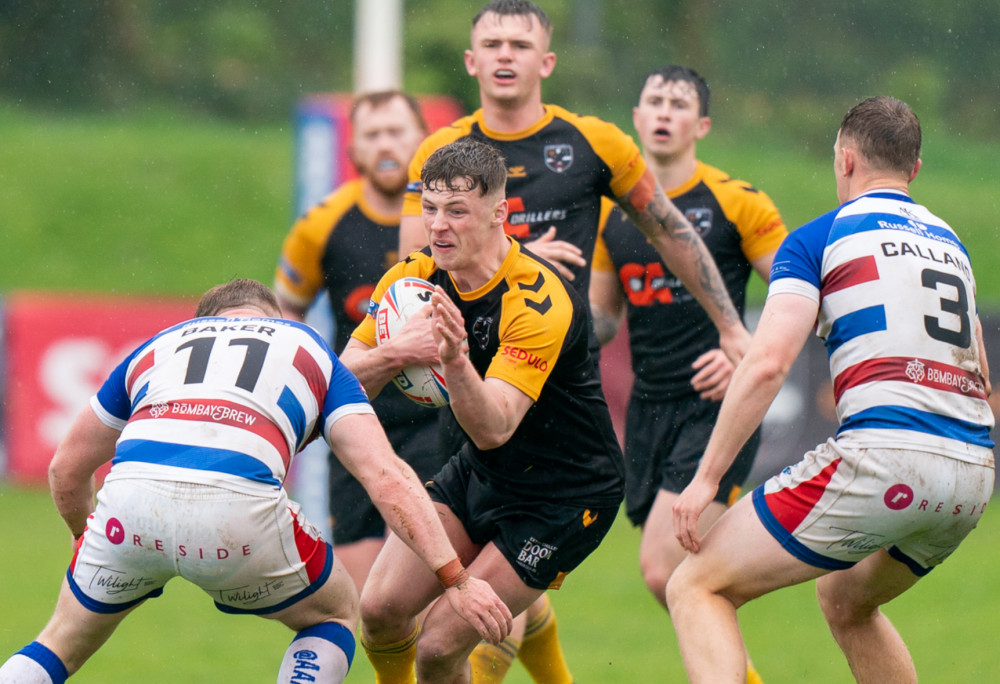 Cornwall RLFC fell to defeat against Rochdale Hornets on Sunday. Credit: Cornwall RLFC.