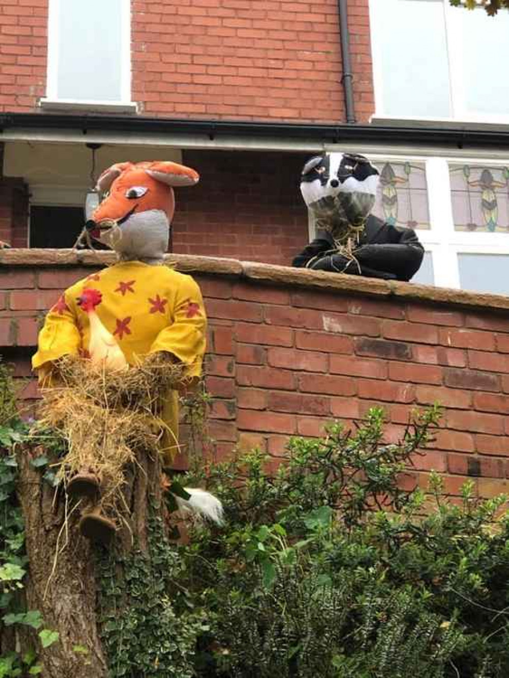 Fantastic Mrs Fox is joined by Badger Fantastic Mrs Fox is joined by Badger