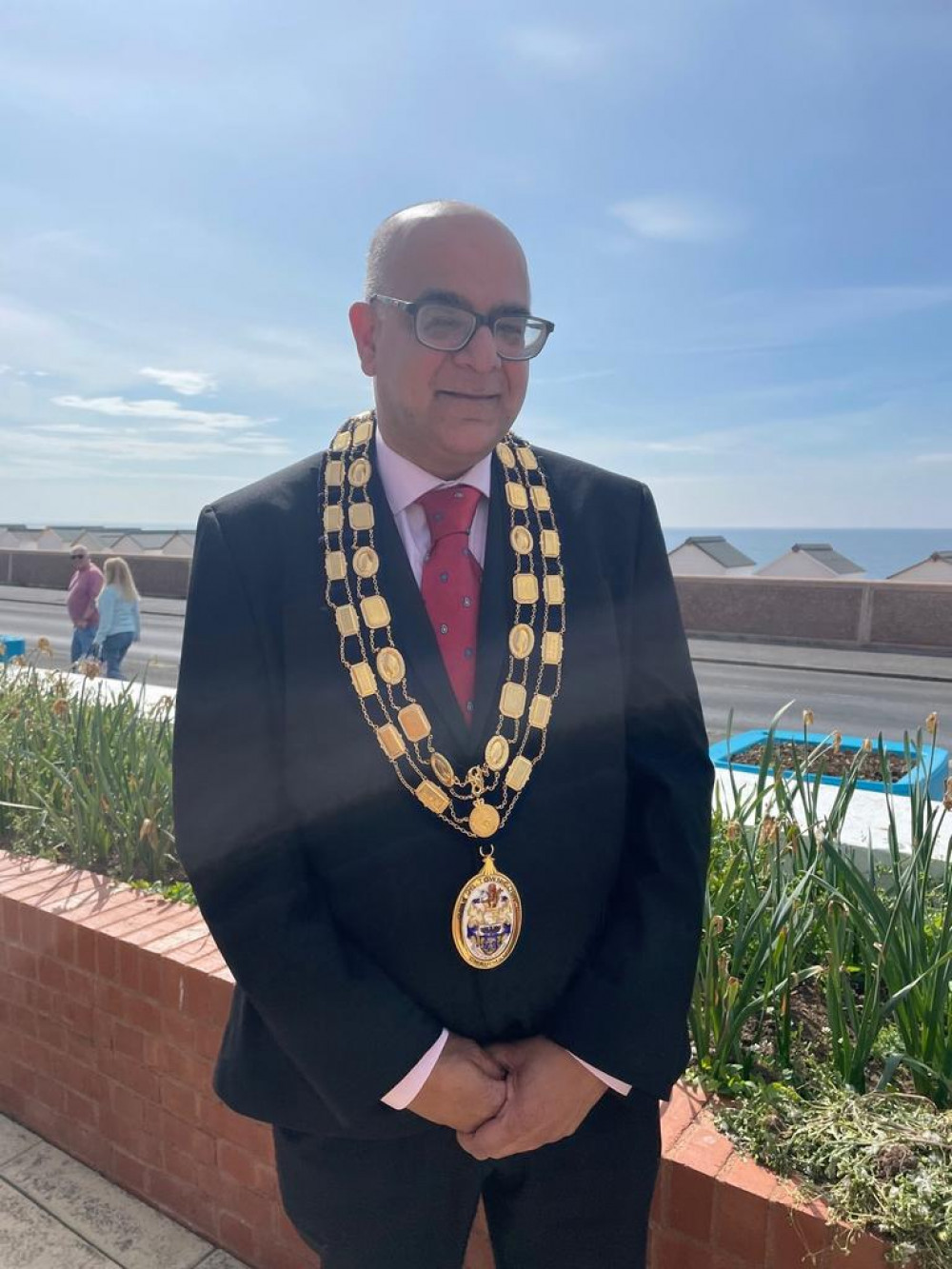 Cllr Amrik Singh was elected as the new Mayor of Seaton