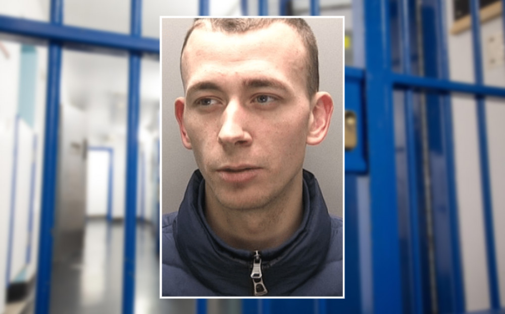 Richard Brown (pictured), a convicted drug dealer who went on the run four years ago, is back behind bars after he was detained by police in Papplewick. Photo courtesy of Nottinghamshire Police.