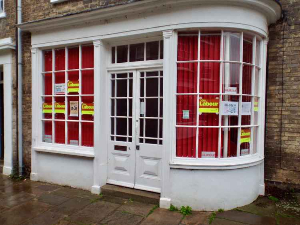 Hadleigh building of South Suffolk Labour Party which accepted £10k