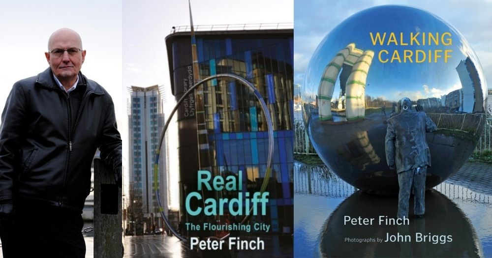 Peter Finch is perhaps the foremost chronicler of Cardiff, past and present. (Image credit: Griffin Books)