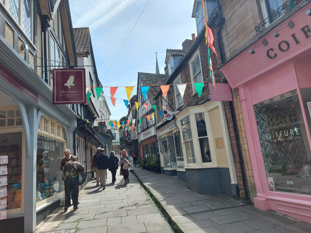 Cheap Street in Frome does not get a mention - even with the bunting up