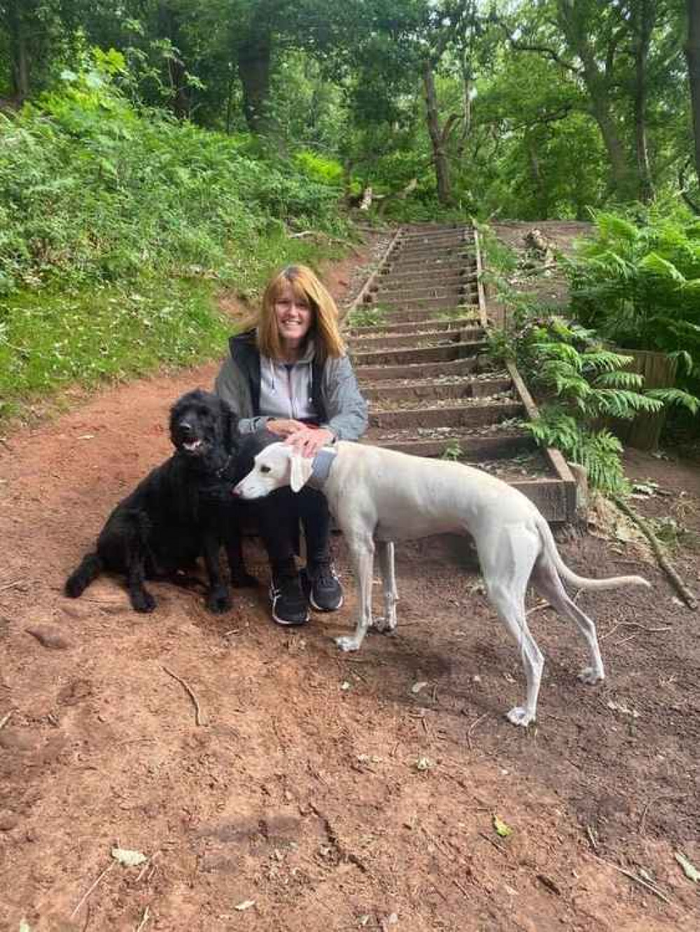 Helen and her canine customers