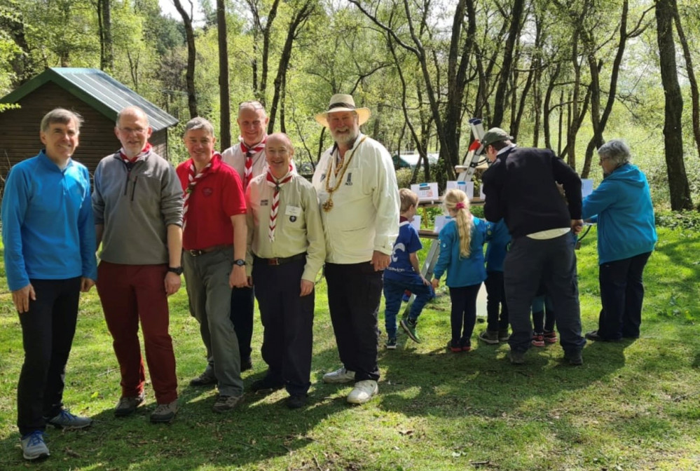 The Macclesfield and Congleton Scout Group was joined by local politicians, to mark the return of their once-annual gathering. 