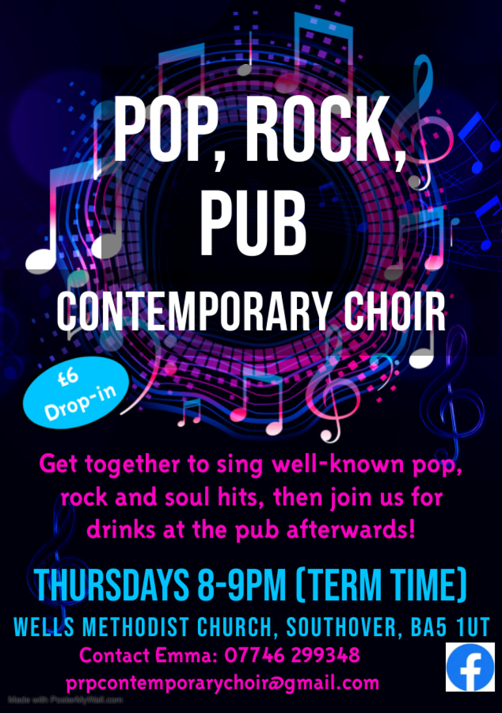 Pop, Rock, Pub Pop, Rock, Pub