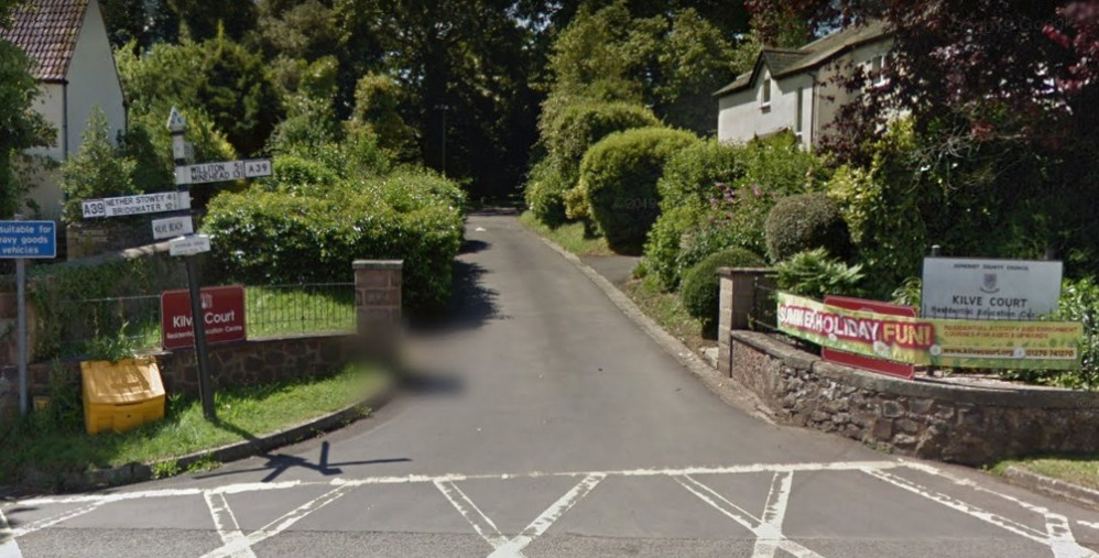 Entrance To The Kilve Court Outdoor Education Centre On A39 Main Road In Kilve. CREDIT: Google Maps. Free to use for all BBC wire partners.