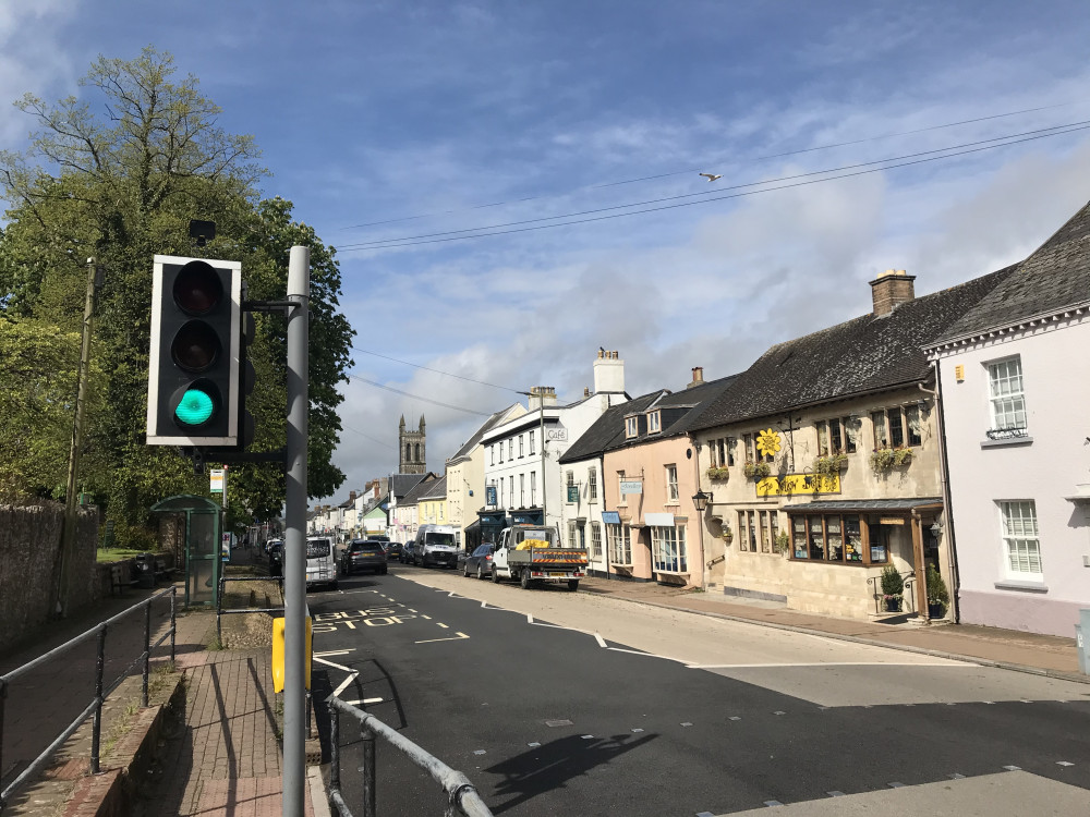 Honiton high street Honiton high street